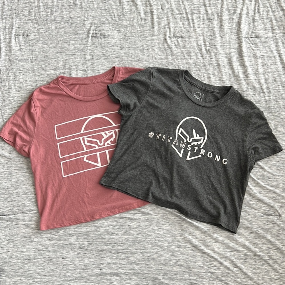 Titan cropped tops